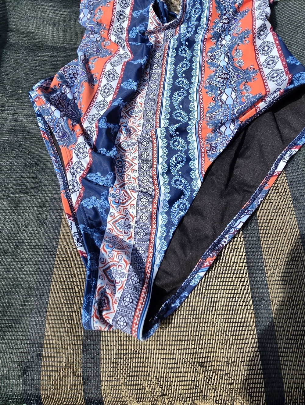 NWT Cupshe Fleet of Time One-piece Swimsuit M - Picture 5 of 10